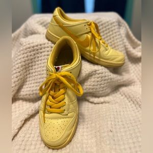 Nike Dunk Low Premium Basic Olympic Edition Yellow Shoes